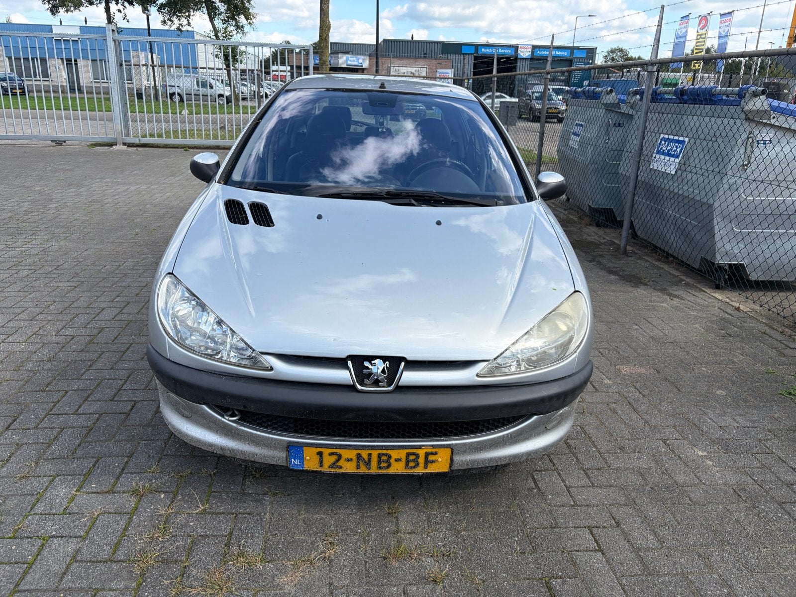 Peugeot 206 1.4 5D 2003 Grijs, Auto diversen, Ophalen, Zo goed als nieuw