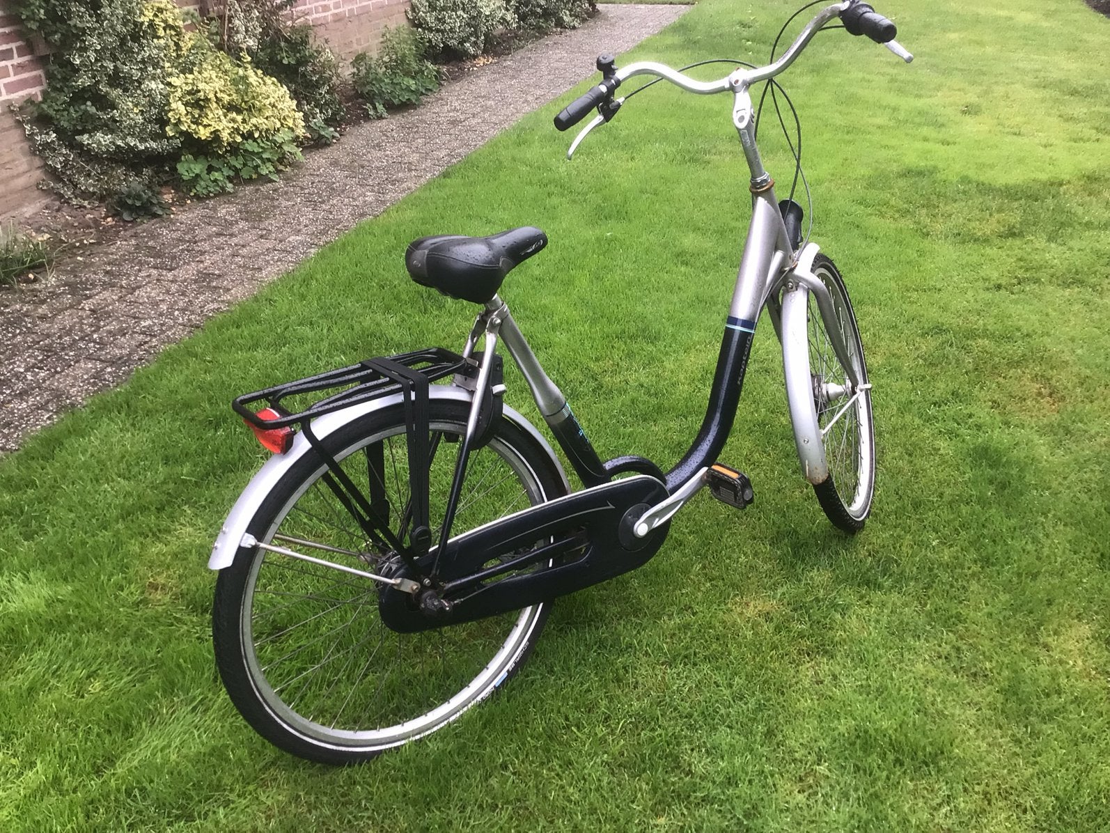 Mooie degelijke lage instapfiets, Ophalen, Versnellingen, Trommelrem, 53 tot 56 cm