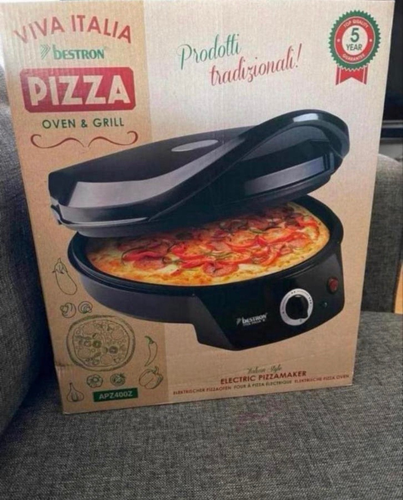 Pizza oven en gril, Ophalen of Verzenden, Nieuw