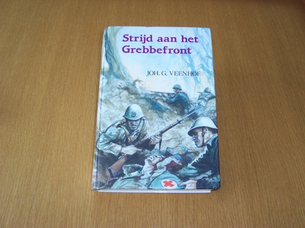 Joh G Veenhof Strijd aan het Grebbefront, Ophalen of Verzenden, Tweede Wereldoorlog, Zo goed als nieuw, Overige onderwerpen