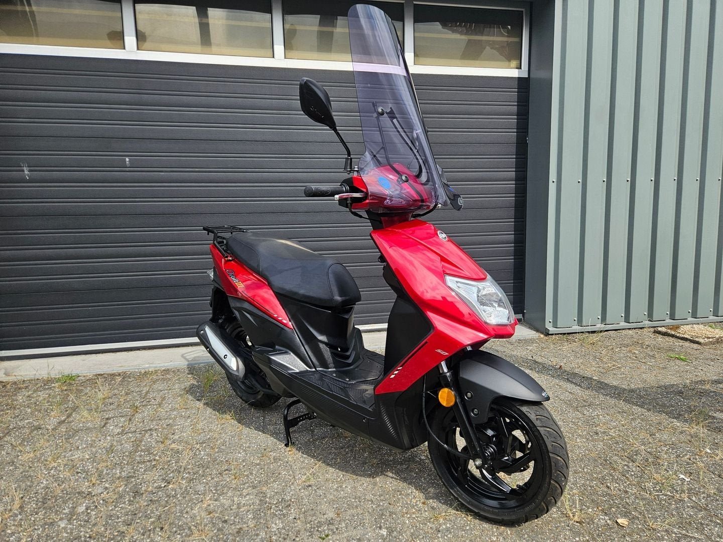 SYM ORBIT 3 - 4T E4 BROM BJ 2021 ROOD 10634 KM WINDSCHERM, SYM, Overige modellen, Onbekend, Ophalen of Verzenden