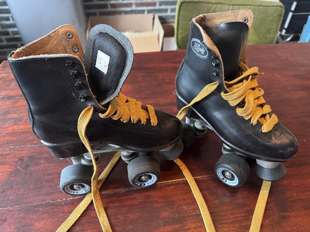 Originele RSI lederen rolschaatsen maat 34, Overige merken, Kinderen, Overige typen, Ophalen of Verzenden