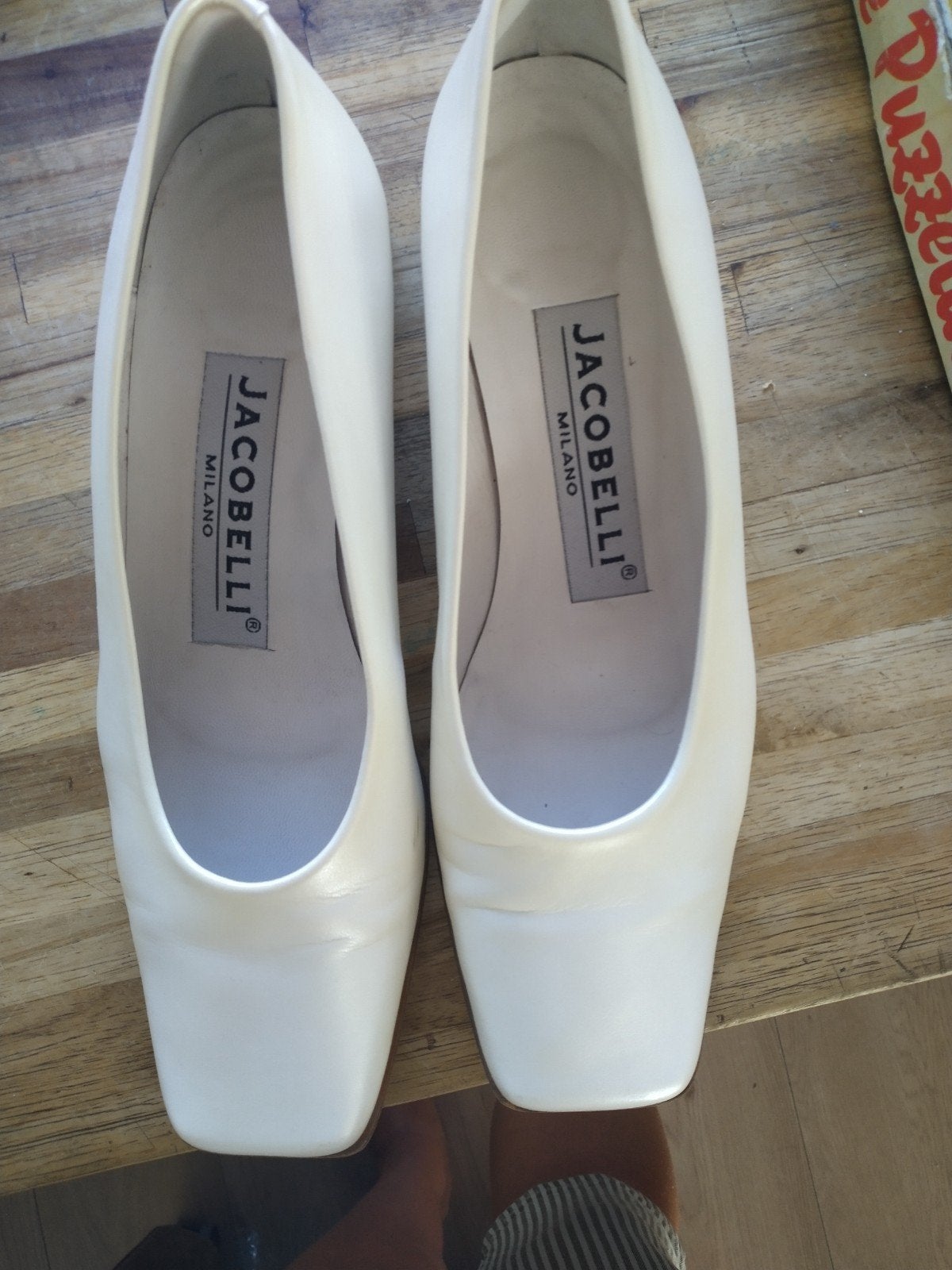 Jacobelli Milano Witte Pumps, Kleding | Dames, Schoenen, Pumps, Wit, Jacobelli Milano, Ophalen of Verzenden