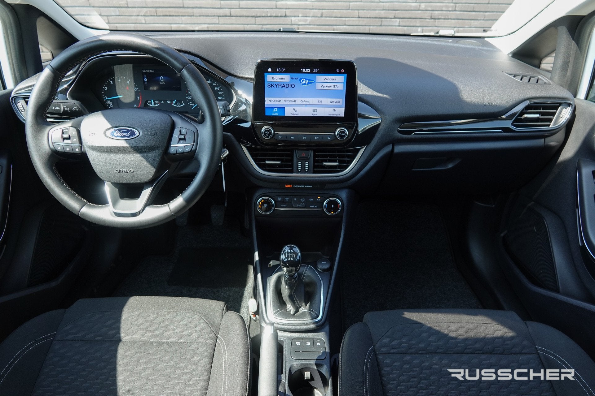Ford Fiesta 1.0 EcoBoost 125Pk | Titanium | Cruise control |, Voorwielaandrijving, 1133 kg, Origineel Nederlands, Bedrijf