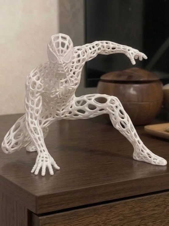 Spiderman 3D geprinte figuur - Uniek design, Ophalen of Verzenden, Nieuw