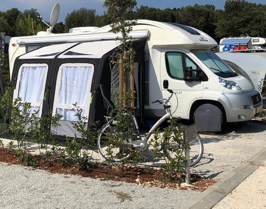 Kampa Rally Air Pro 260 voortent - weinig gebruikt, Ophalen, Gebruikt