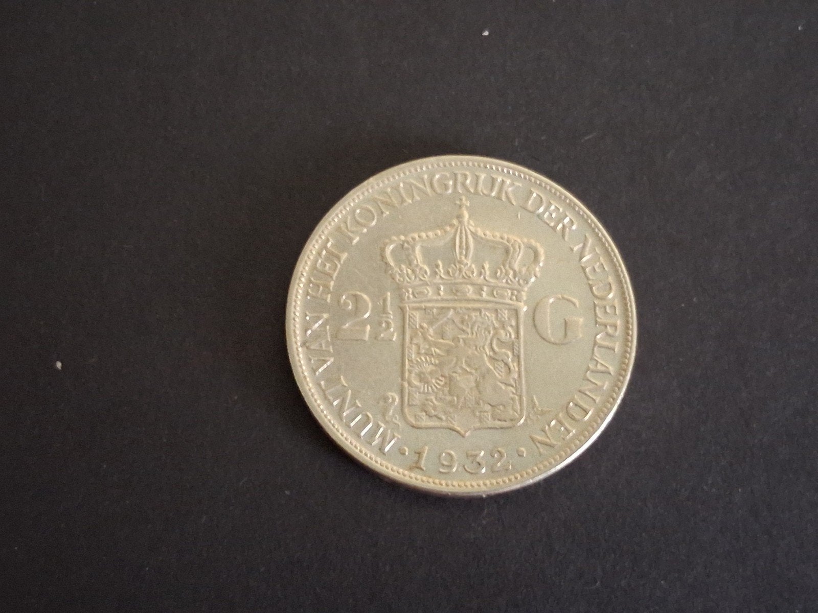 Zilveren rijksdaalder Wilh 1932, Verzenden, Zilver, Koningin Wilhelmina, Losse munt