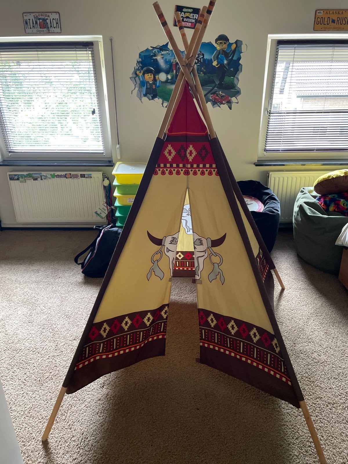 Nieuwstaat wigwam - perfect voor uren speelplezier!, Ophalen, Zo goed als nieuw, Overige materialen