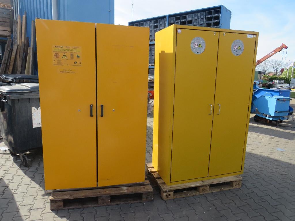 chemiekast veiligheidskast milieukast 90 min brandvertragend, Doe-het-zelf en Verbouw, Storelab.com, Gebruikt, Zandhaarweg, Ophalen of Verzenden