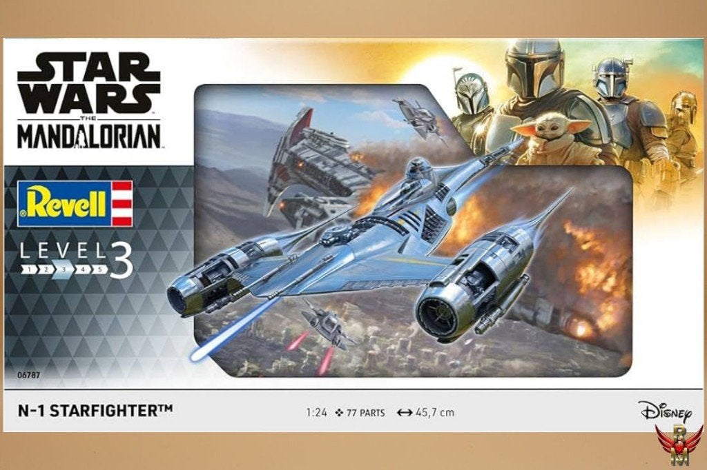 ROWASP OUTLET | Revell 1/24 N1 Starfighter The Mandalorian, Revell, Ophalen of Verzenden, Zo goed als nieuw, Postbus 3029, 6802 DE  ARNHEM