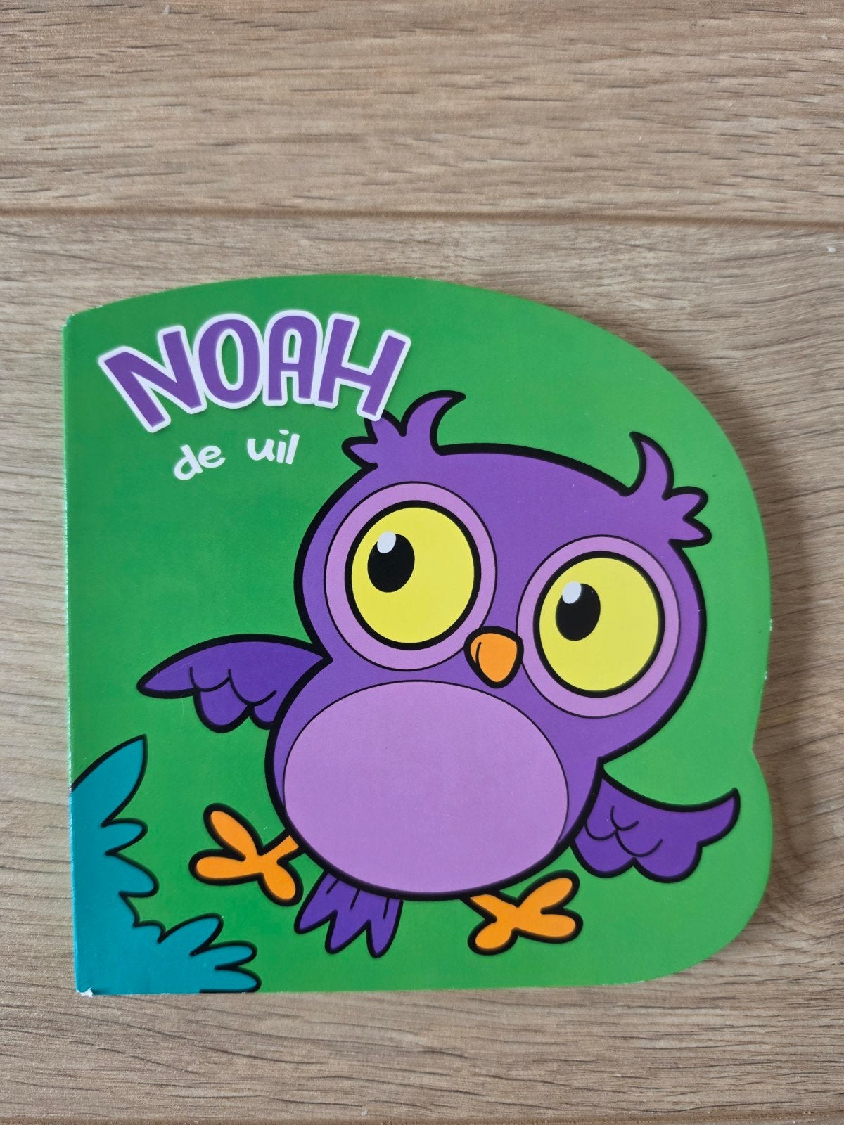 Noah de uil klein dik karton boekje als nieuw, Ophalen of Verzenden, Zo goed als nieuw