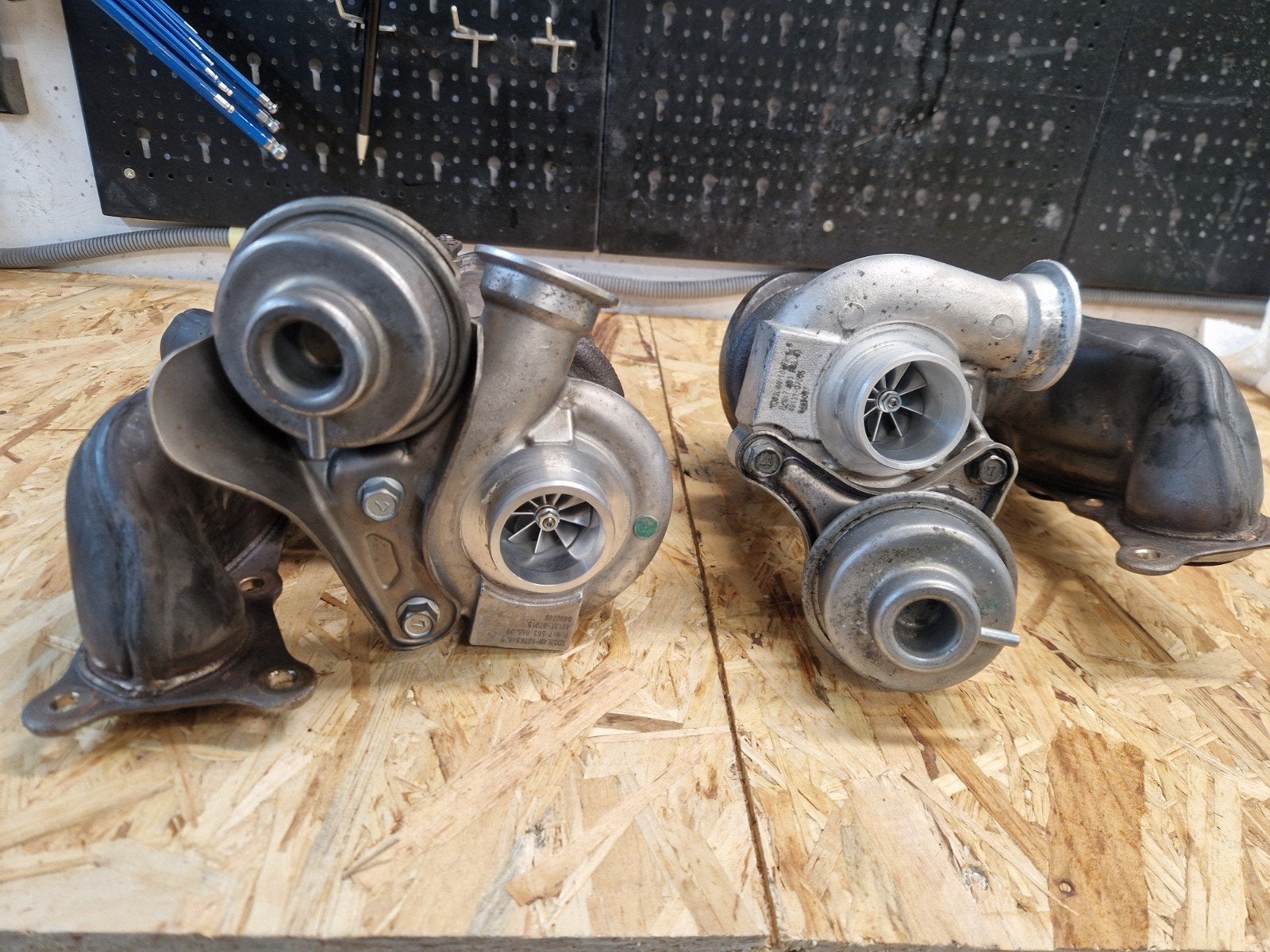 BMW N54 hybride twin turbo’s - billet - 500pk, Auto-onderdelen, Ophalen of Verzenden, Gereviseerd, BMW