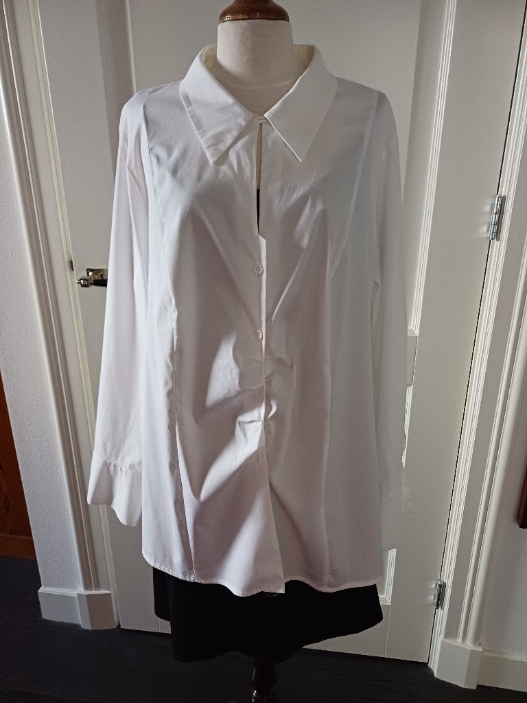 Aparte blouse SELECTION by Ulla Popke maat maat 46, Ulla Popken, Ophalen of Verzenden, Zo goed als nieuw, Blouse of Tuniek