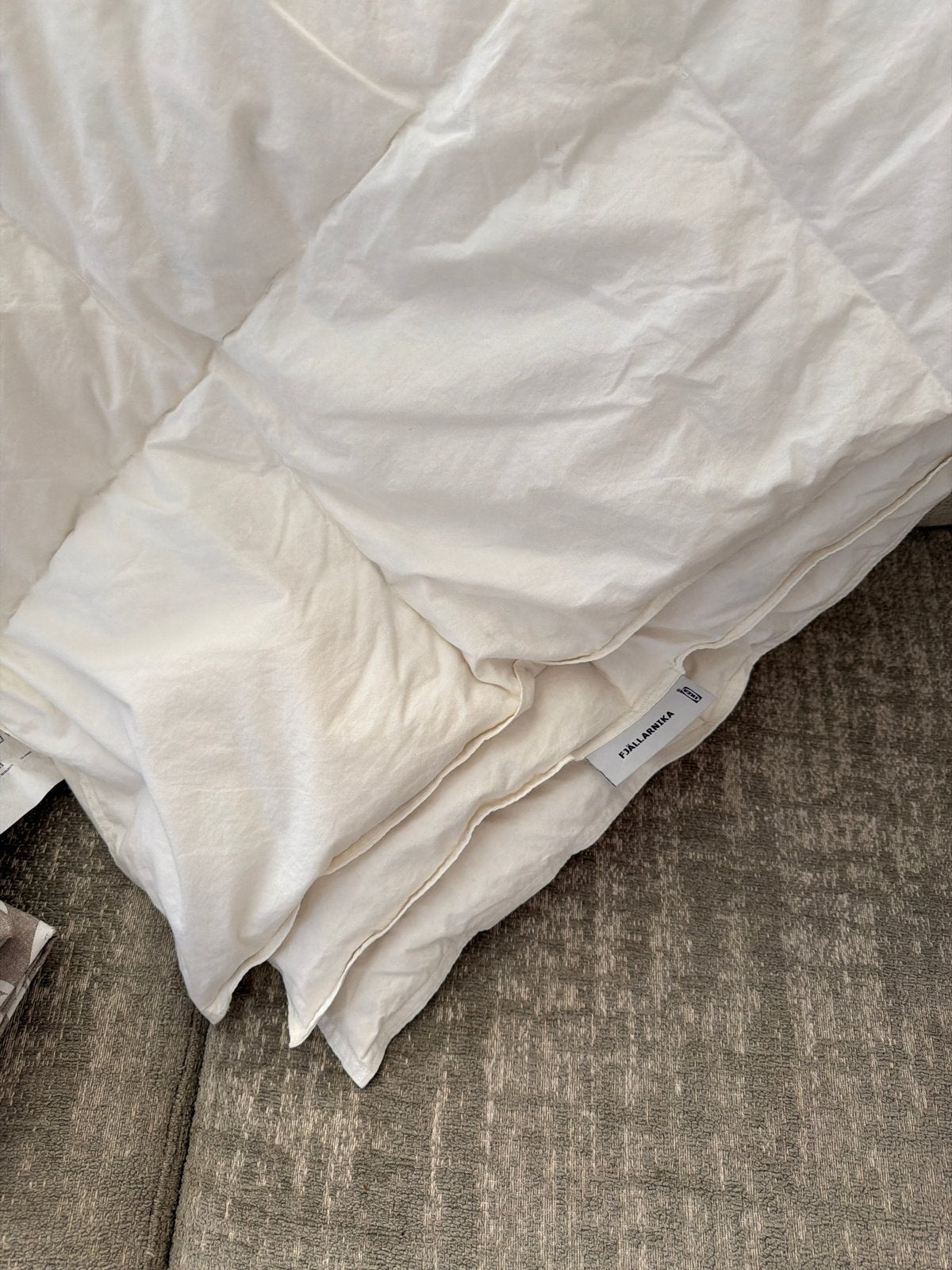 IKEA Fjällarnika dekbed 200x200 cm dons en veren (nieuw), Dons en Veren, Ophalen of Verzenden, Deken of Dekbed, IKEA