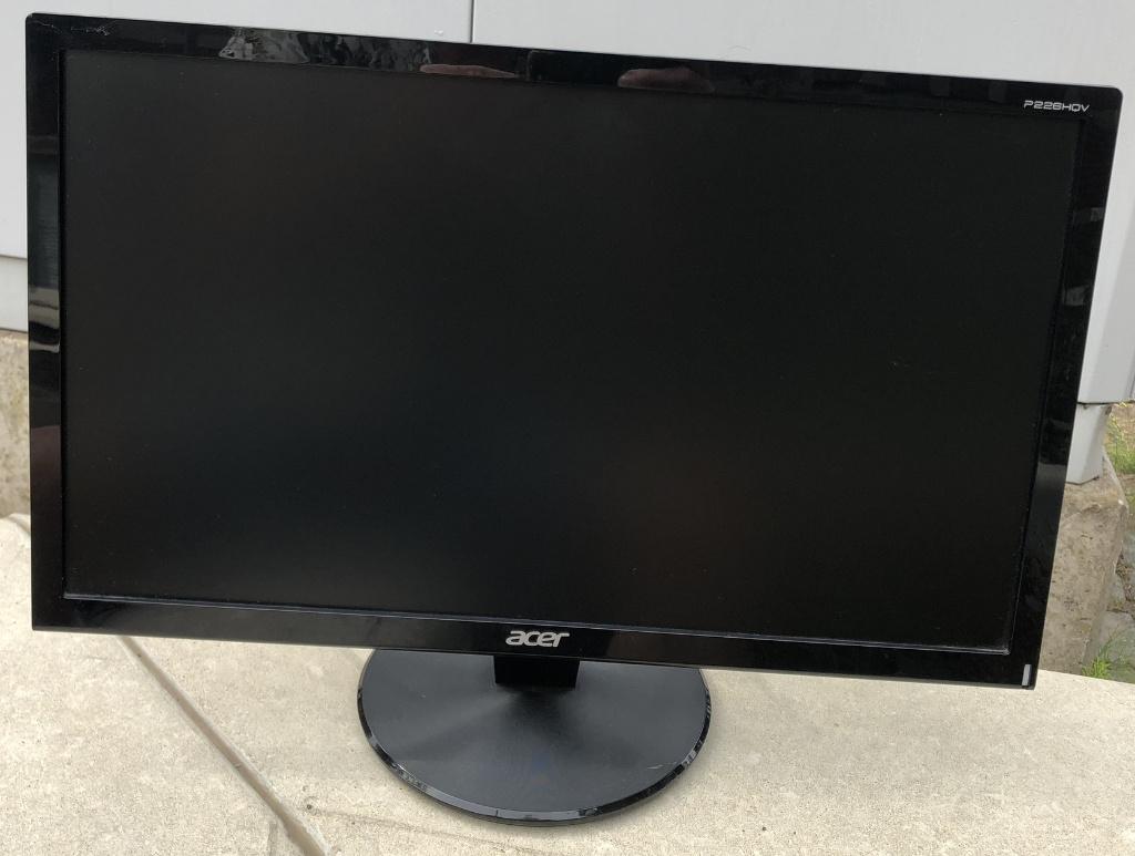 Acer monitor P226HQV 21,5 inch Full HD pc computerscherm, Ophalen, Gebruikt, 3 tot 5 ms, Full HD