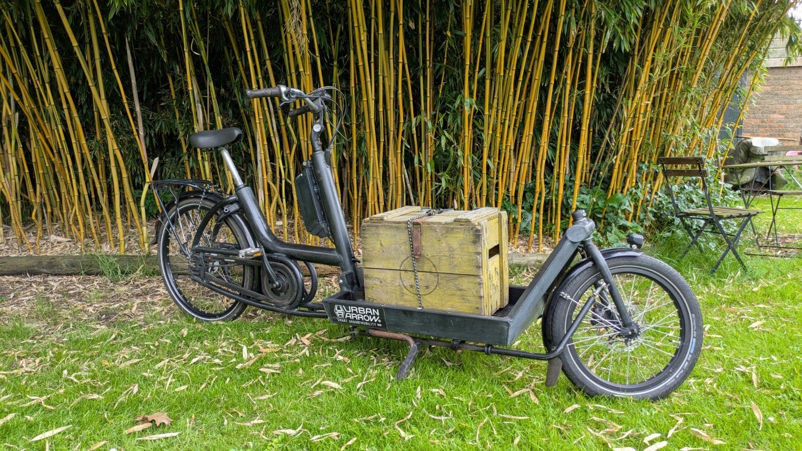 Urban Arrow Cargo Flatbed

bakfiets te koop, Gebruikt, Goederen, Elektrisch, Schijfrem