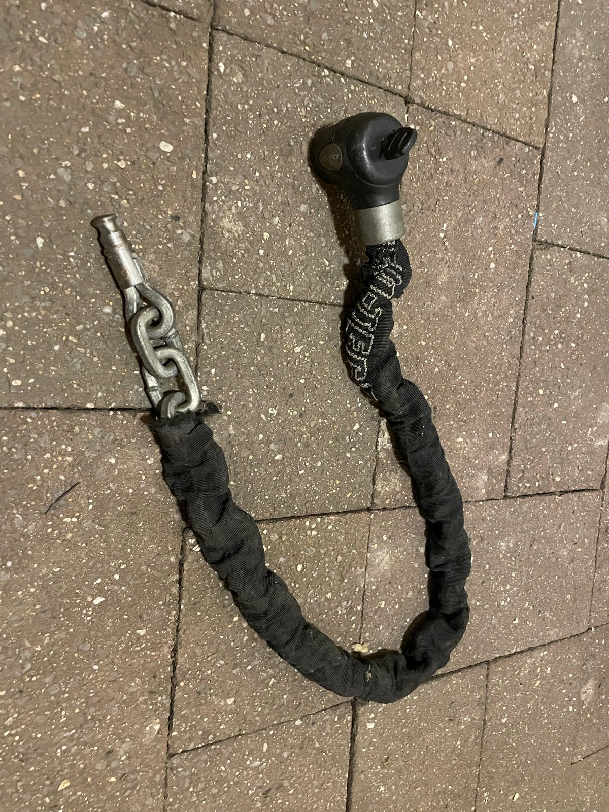 Stevige Kettingslot voor Fiets of Scooter Protect, Ophalen, Gebruikt, Kettingslot