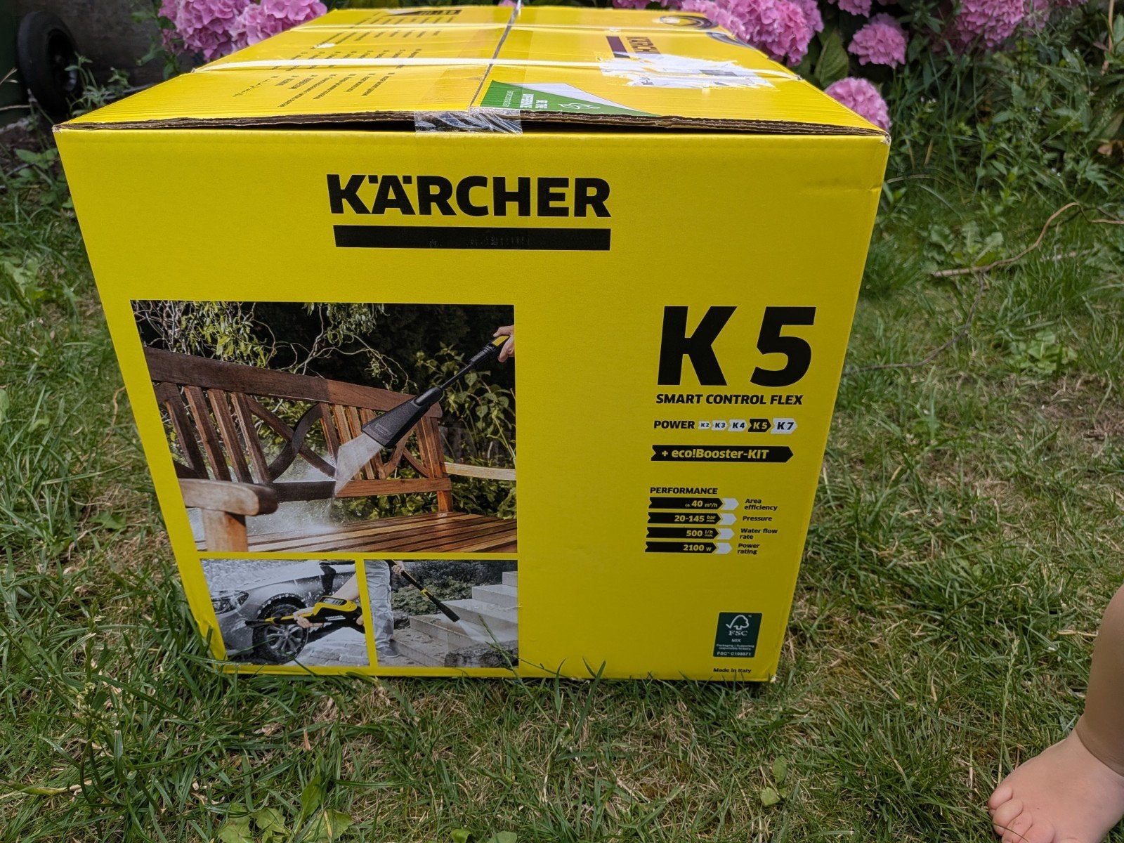 Kärcher K 5 Smart Control Flex eco!Booster Hogedrukreiniger, Kärcher, Nieuw, Ophalen of Verzenden, Elektrisch