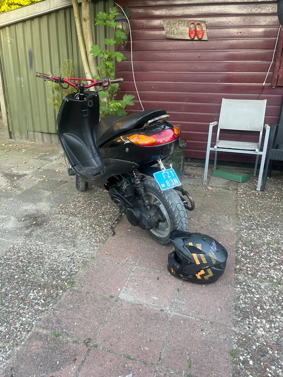 Mooie Vivacity 70cc met roest terugloop uitlaat en HPI ontst, Fietsen en Brommers, Ophalen of Verzenden, Gebruikt