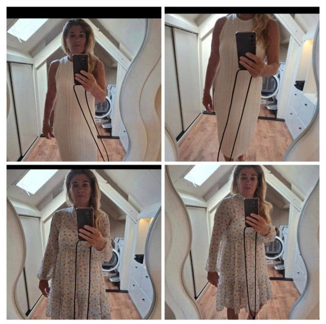 Exclusieve jurken 1 avond gedragen super mooi, Kleding | Dames, Ophalen of Verzenden, Zo goed als nieuw, Zwart, Onder de knie