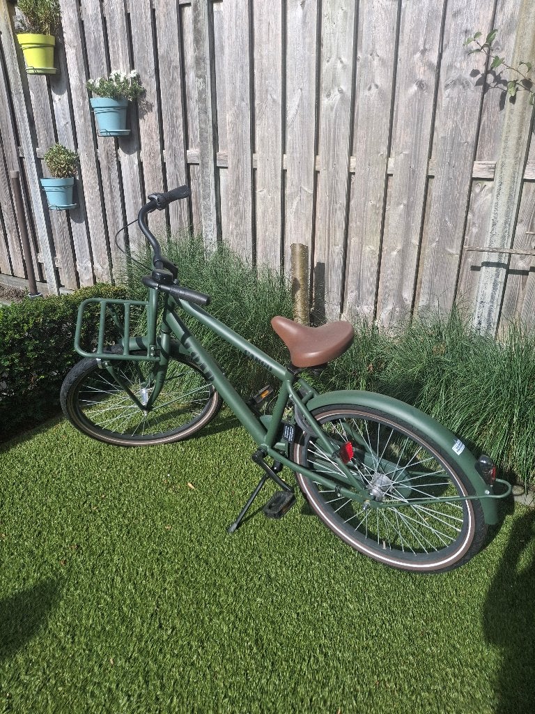 Cargo Load transportfiets jongen, Terugtraprem, 24 inch, Versnellingen, Zo goed als nieuw
