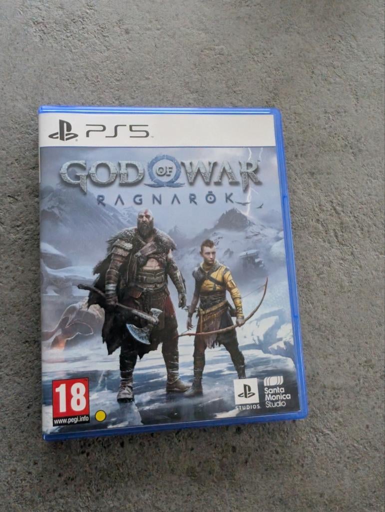 God of War Ragnarök PS5 - Zo goed als nieuw, Spelcomputers en Games, Games | Sony PlayStation 5, Avontuur en Actie, Vanaf 18 jaar