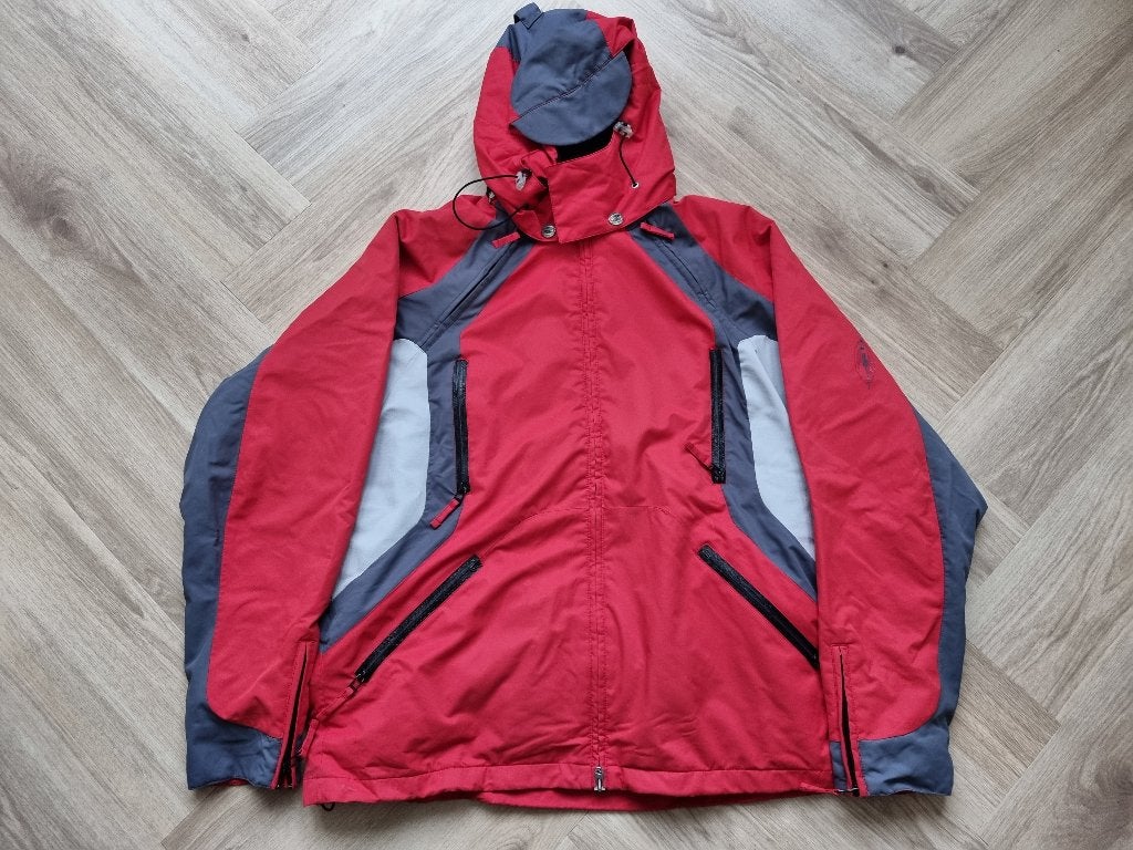Rood skijack/winterjas, Ziener, maat M, Maat 48/50 (M), Zo goed als nieuw, Jack, Ziener