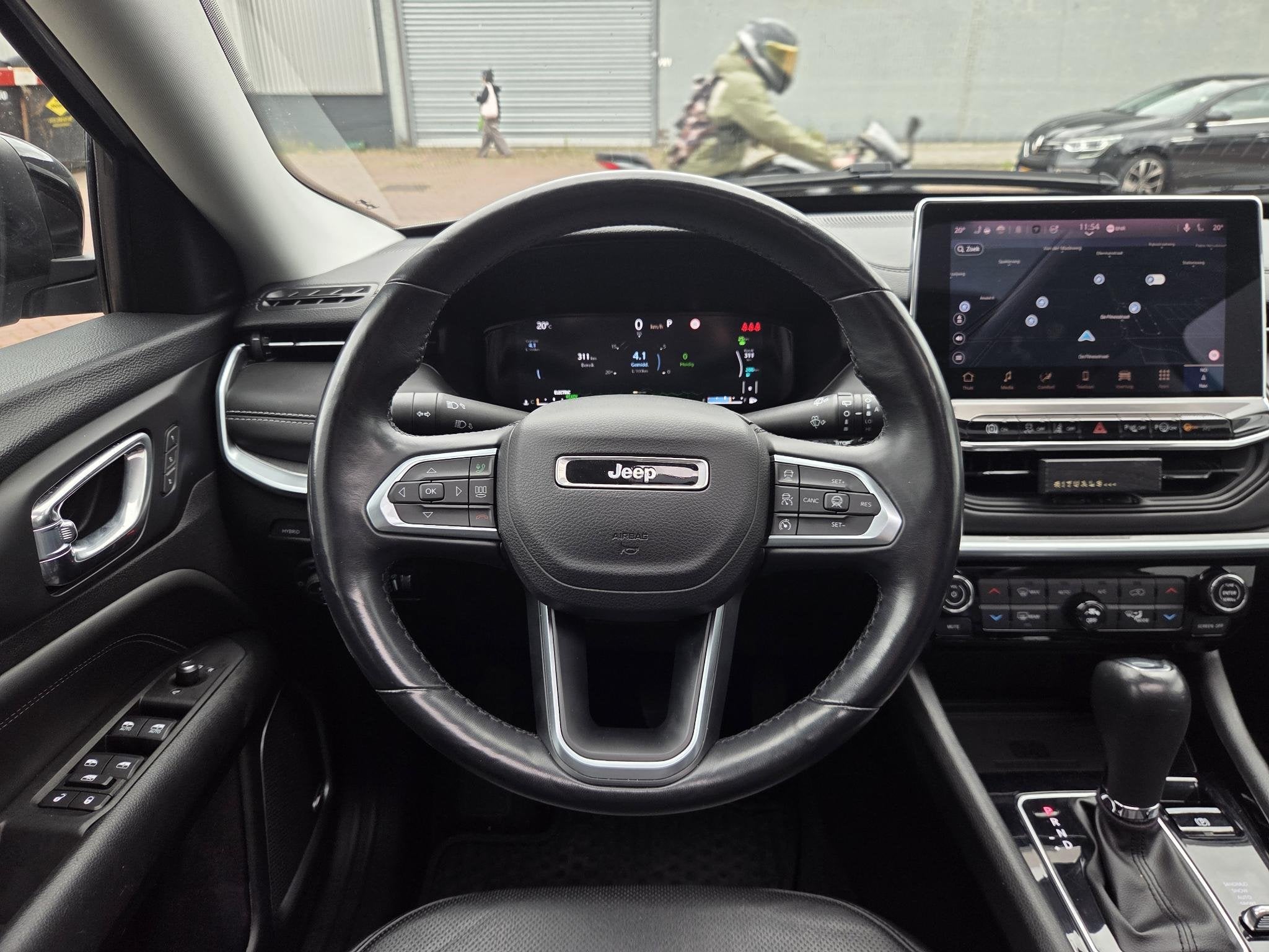 Jeep Compass 4xe PHEV Electric S 240 | Apple-Android | Schui, Auto's, Automaat, Dealer onderhouden, 1250 kg, 4 cilinders