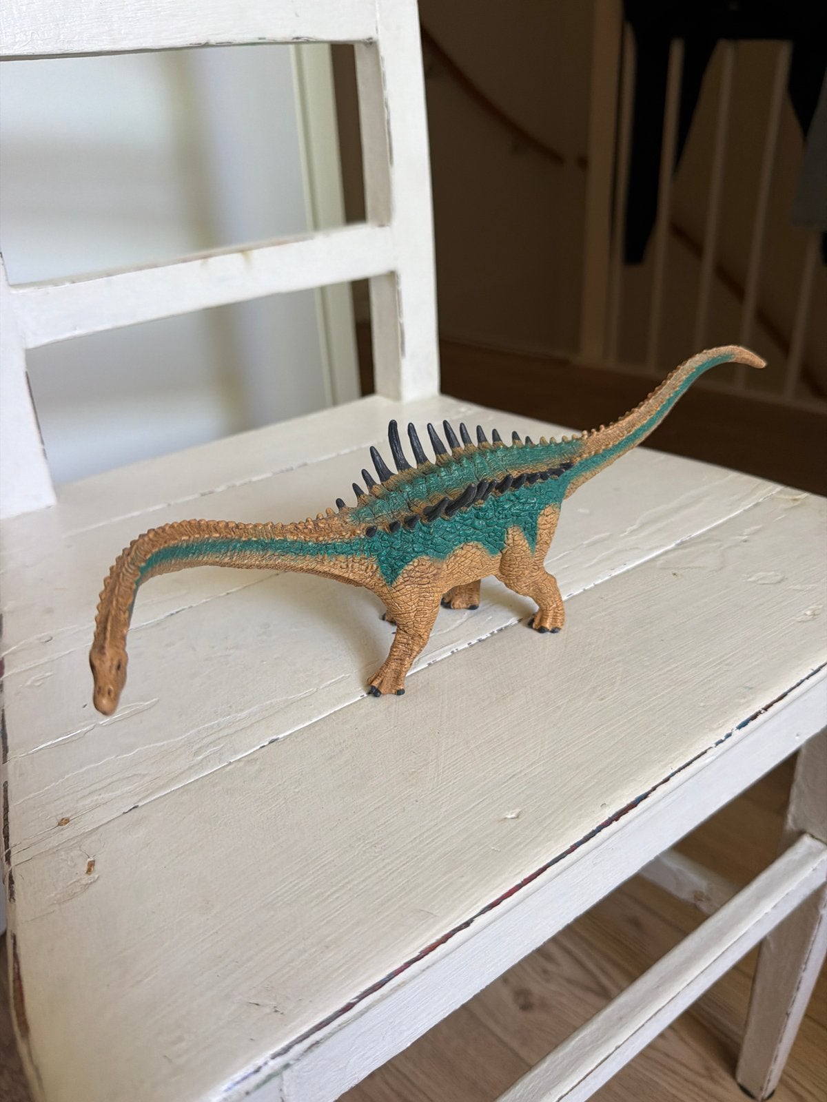 Kunststof Dino Speelfiguur - Brachiosaurus, Ophalen, Gebruikt, Jongen of Meisje