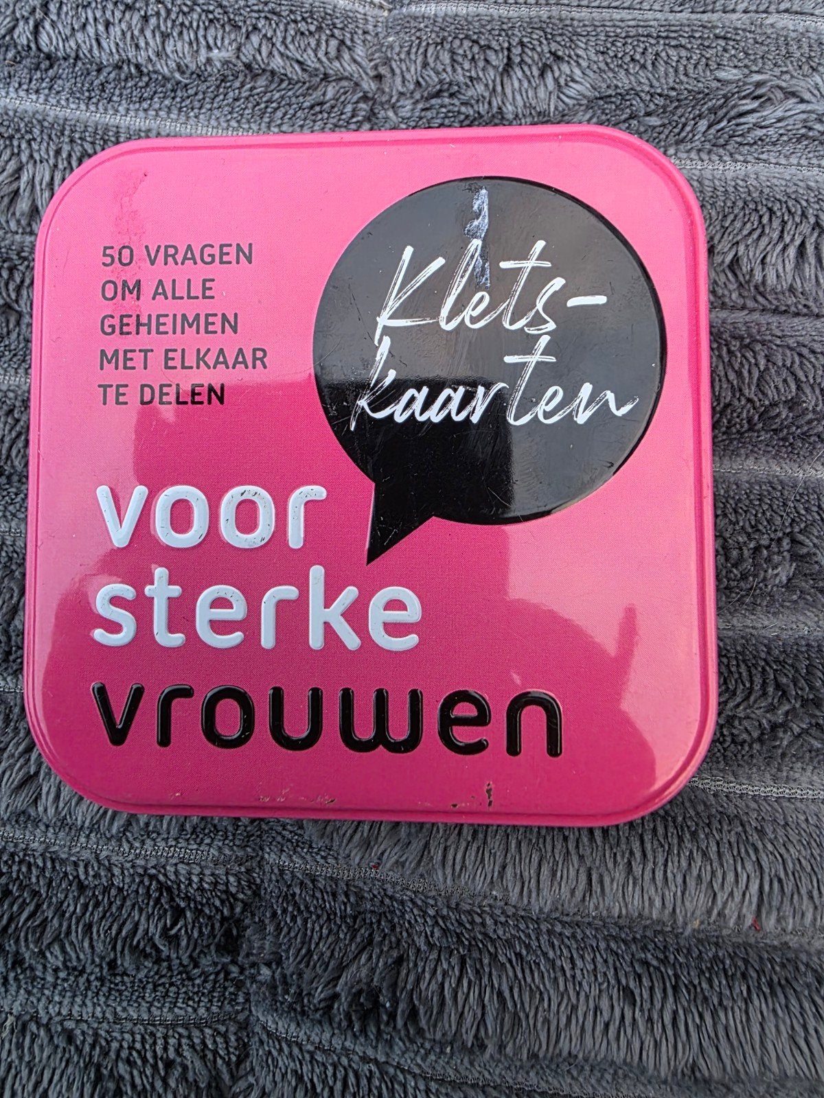 Kletskaarten voor sterke vrouwen - 50 vragen, Vijf spelers of meer, Ophalen of Verzenden, Zo goed als nieuw, ImageBooks