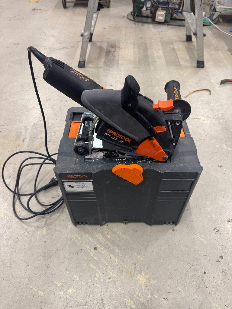 Protool (Festool) Tegelsnijder tegelzaag, DSG-125AG, Doe-het-zelf en Verbouw, Ophalen, Zo goed als nieuw