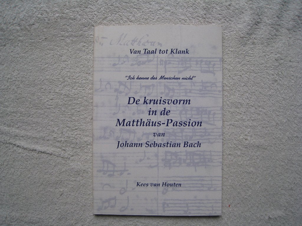 De kruisvorm in de Matthäus-passion, Muziek en Instrumenten, Bladmuziek, Ophalen of Verzenden, Nieuw, Artiest of Componist