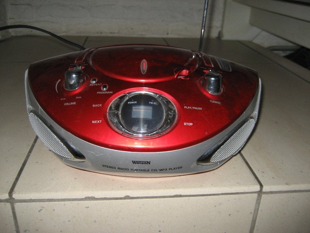Transistor radio cd speler, Ophalen of Verzenden, Gebruikt, Overige merken
