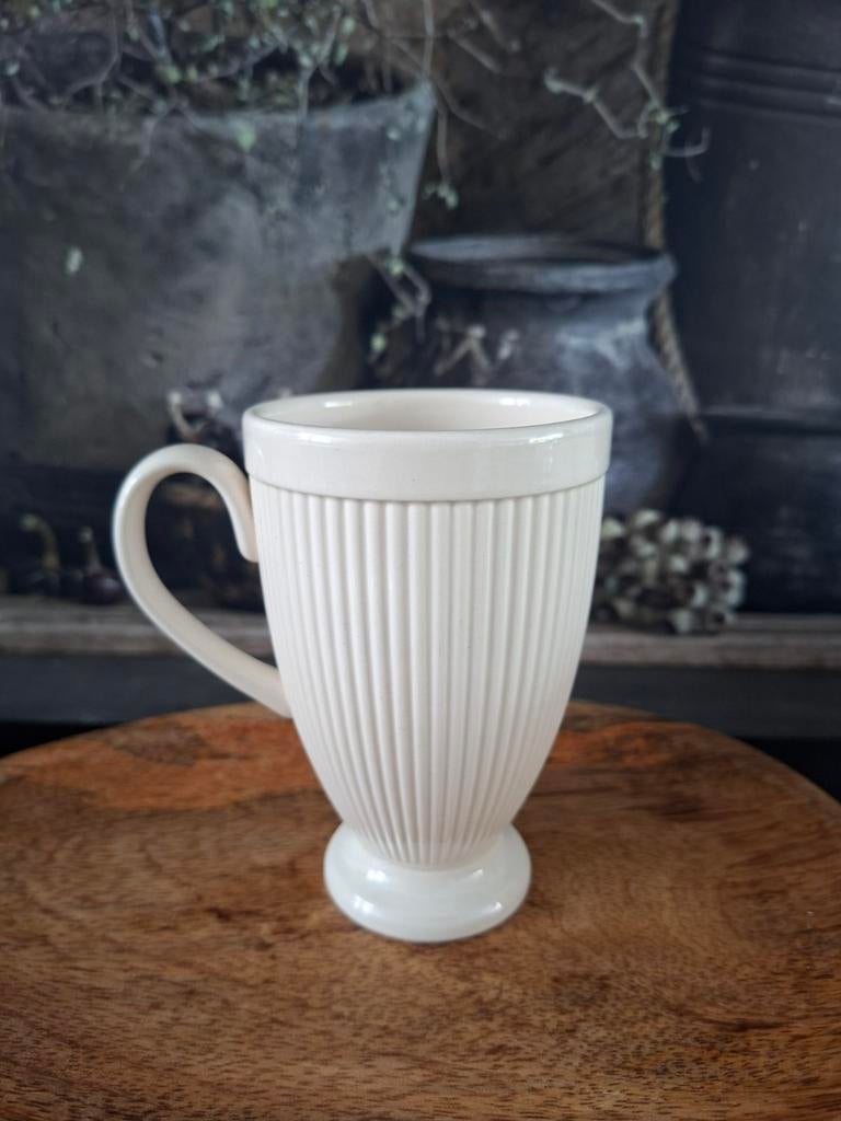 Wedgwood Edme beker met gratis melkkannetje, Ophalen of Verzenden
