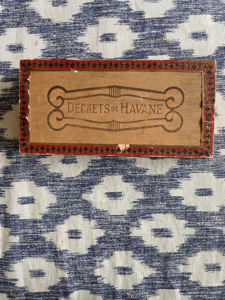 Vintage sigarenkistje 'Dechets de Havane', Ophalen of Verzenden