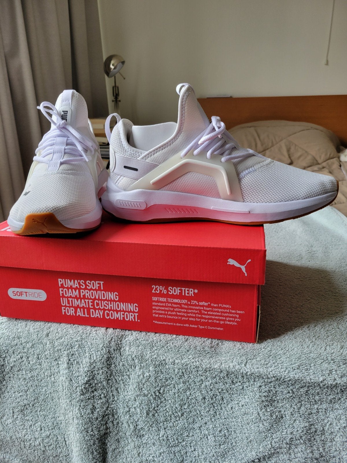 Puma SOFTRIDE ENZO 5 maat 44, Puma, Wit, Nieuw, Ophalen of Verzenden