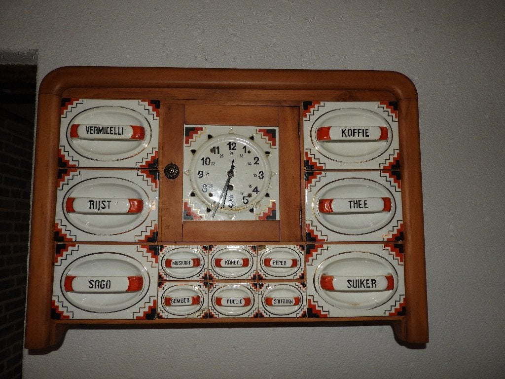Vintage kruidenierskastje, Ophalen of Verzenden
