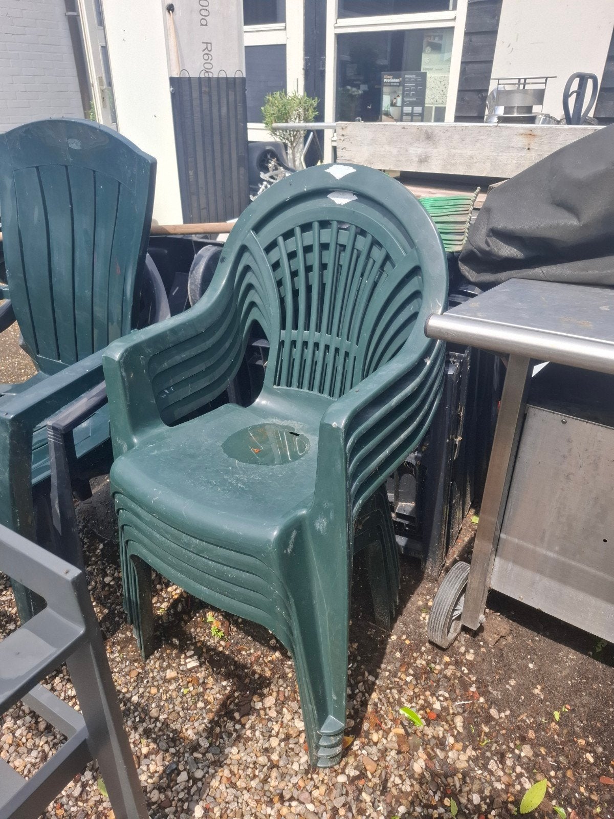 4 tuinstoelen, Ophalen of Verzenden