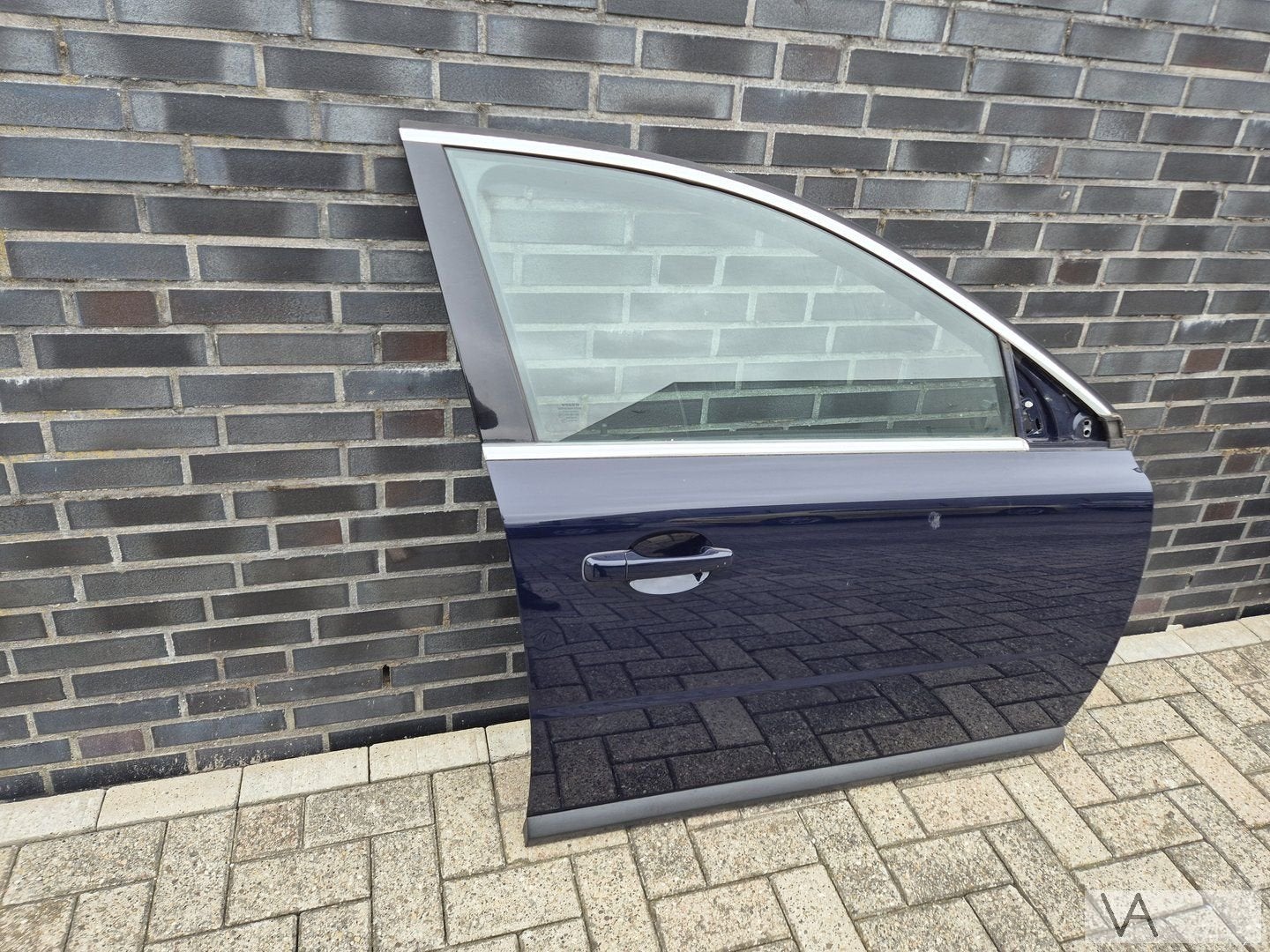 Deur portier rechtsvoor Volvo V70 / S80 vanaf 2007 blauw 613, Auto-onderdelen, Gebruikt, -, Deur, -