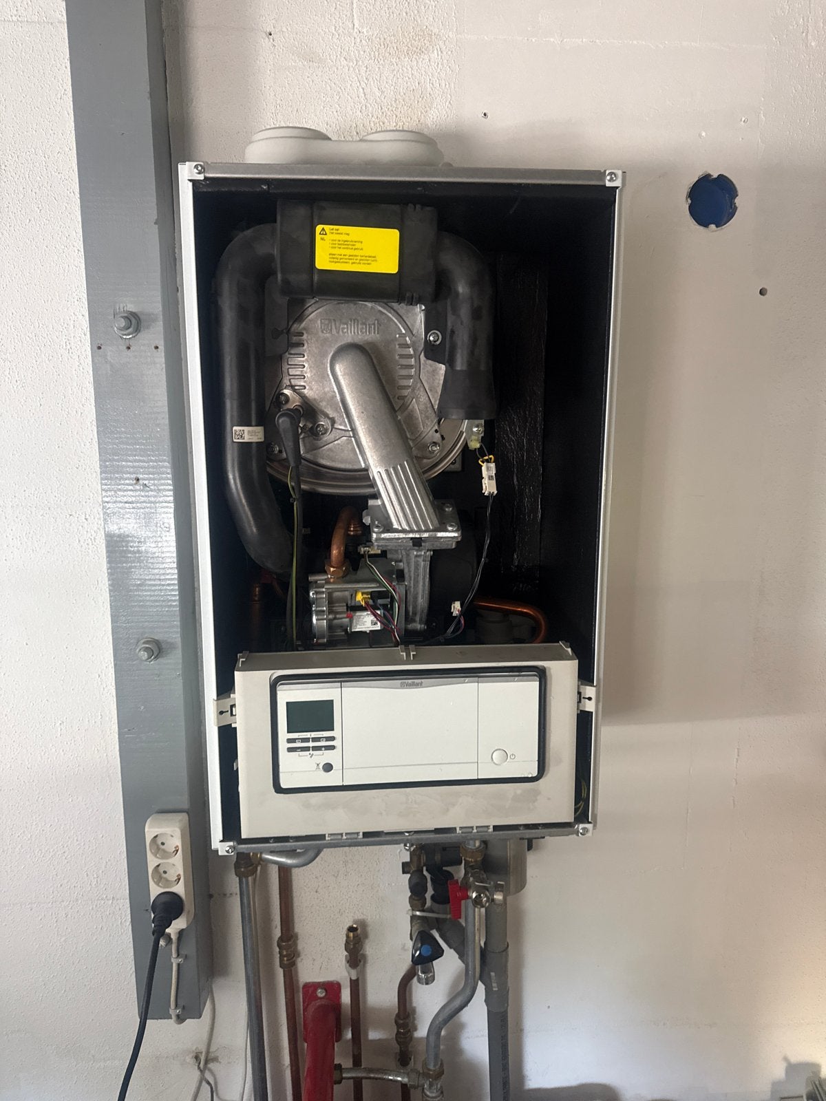 Vaillant ecoTEC plus VHR NL 25-30/5-5 R4 CV-ketel uit 2015, Ophalen, 30 tot 80 cm, Gebruikt, Cv-ketel of Combi-ketel