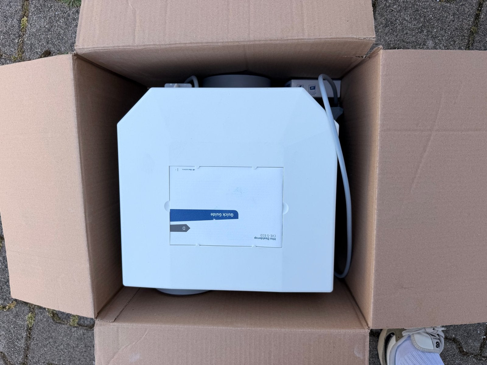Itho Daalderop CVE ECOVE MV box - Nieuw in doos, Ophalen of Verzenden, Nieuw, Ventilator en Afzuiger