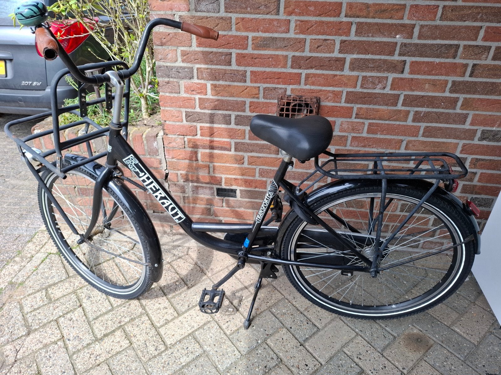 Transportfiets 26 inch, Ophalen, Gebruikt, Terugtraprem, 26 inch of meer