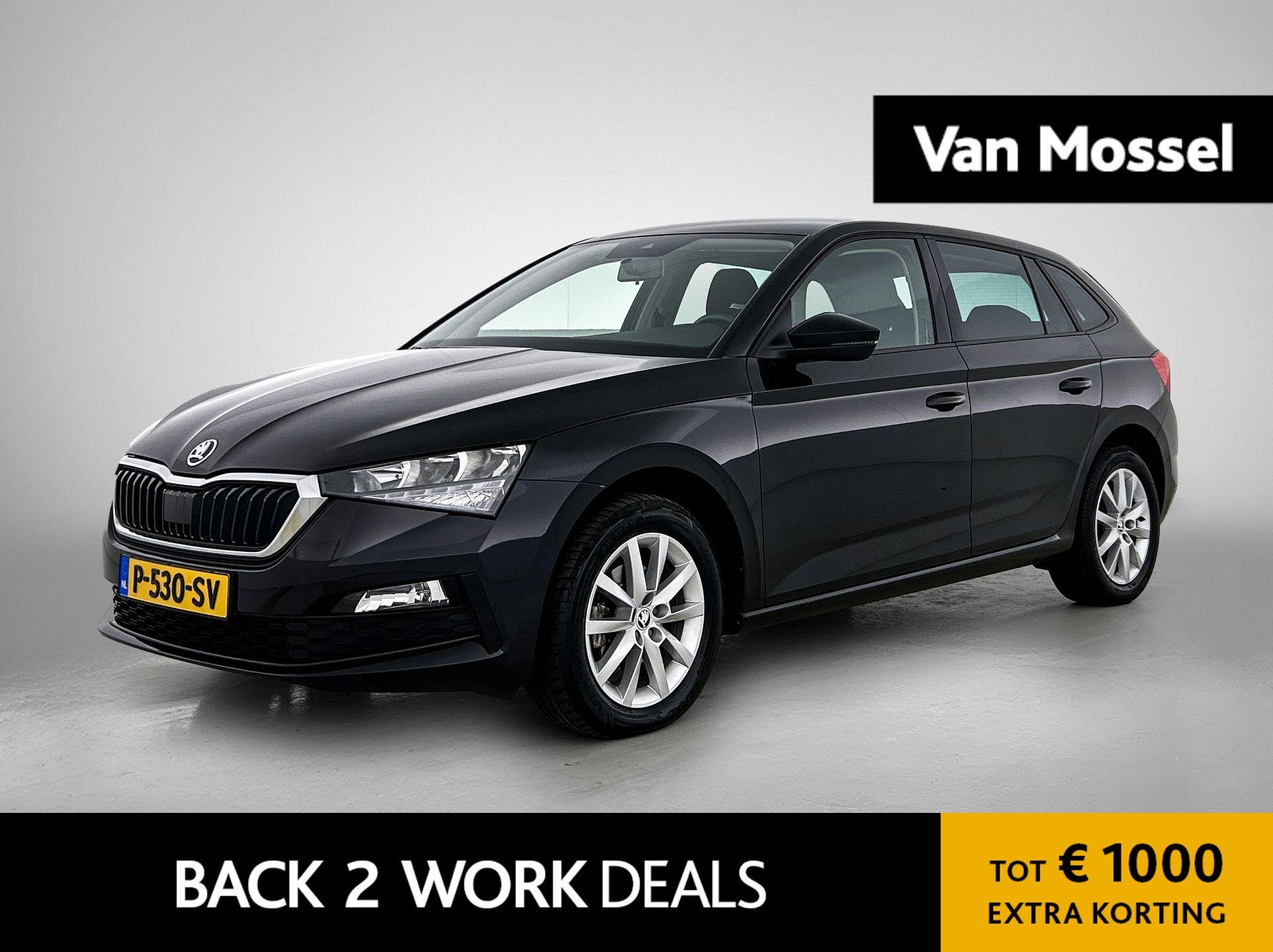 Skoda Scala 1.0 TSI Ambition | APPLE CARPLAY | PARKEENSENSOR, Auto's, 12 maanden, Gebruikt, 610 kg, Origineel Nederlands