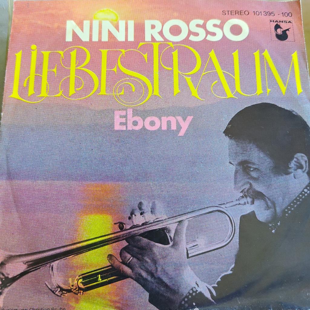 Nini Rosso - Liebestraum / Ebony Single (Stereo 101395-100), Cd's en Dvd's, Vinyl Singles, Ophalen of Verzenden, Gebruikt, Pop