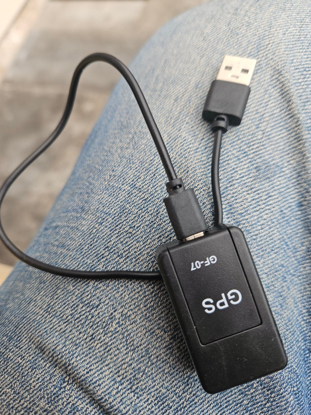 Mini GPS Tracker GF-07 - Compact en Draagbaar, Ophalen of Verzenden, Gebruikt