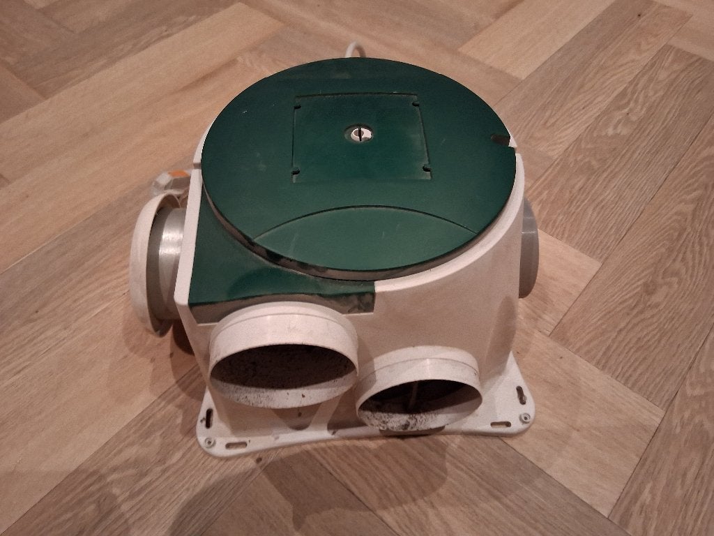 Ventilatiebox, Ophalen, Gebruikt
