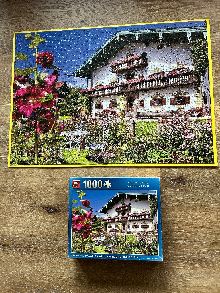 Heel mooie puzzel om te maken, Ophalen, 500 t/m 1500 stukjes, Zo goed als nieuw, Legpuzzel