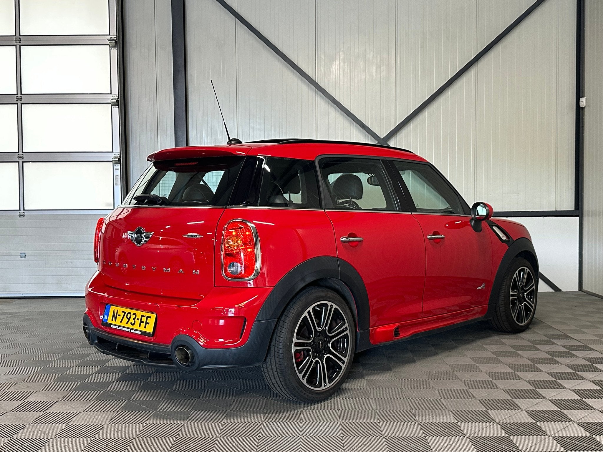 Mini Mini Countryman 1.6 John Cooper Works ALL4 | Leer | Pan, Auto's, 1380 kg, Gebruikt, Euro 6, Vierwielaandrijving