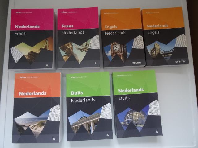 Prisma woordenboeken Nederlands, Frans, Duits, Engels, Boeken, Woordenboeken, Ophalen of Verzenden, Zo goed als nieuw, Prisma of Spectrum