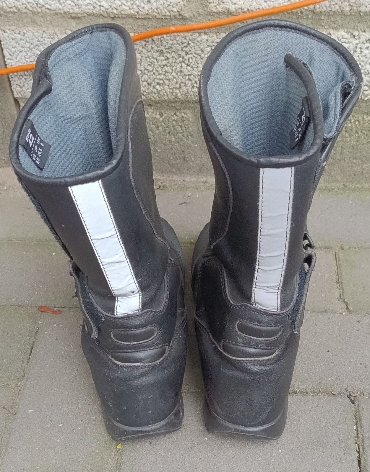 Zwarte motorrijlaarzen maat 42., Motoren, Ophalen of Verzenden, Dames, Drytex, Laarzen